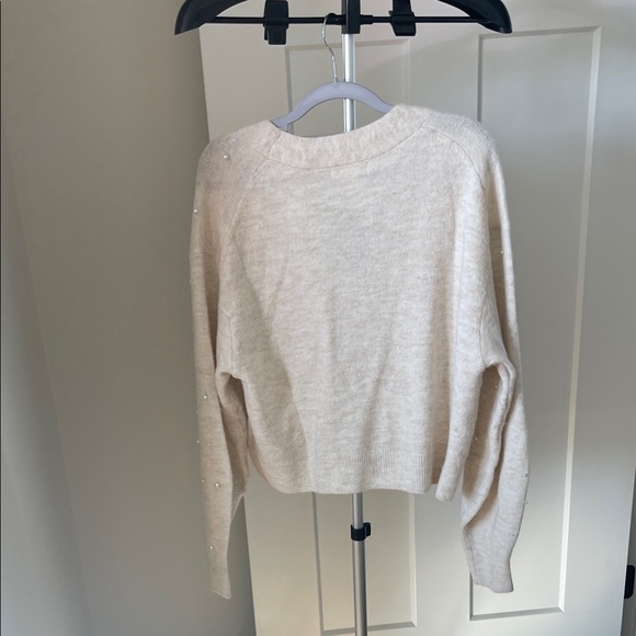 H&M Cream Cardigan with Pearl Details - Picture 3 of 3